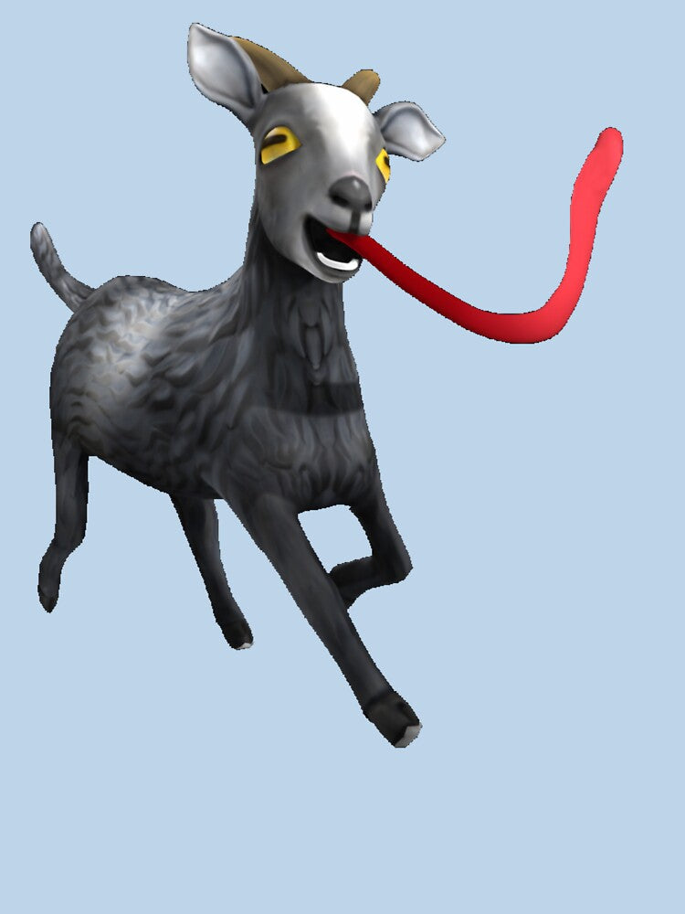 Goat Simulator Long Tongue Goat by Look-I-Made-It