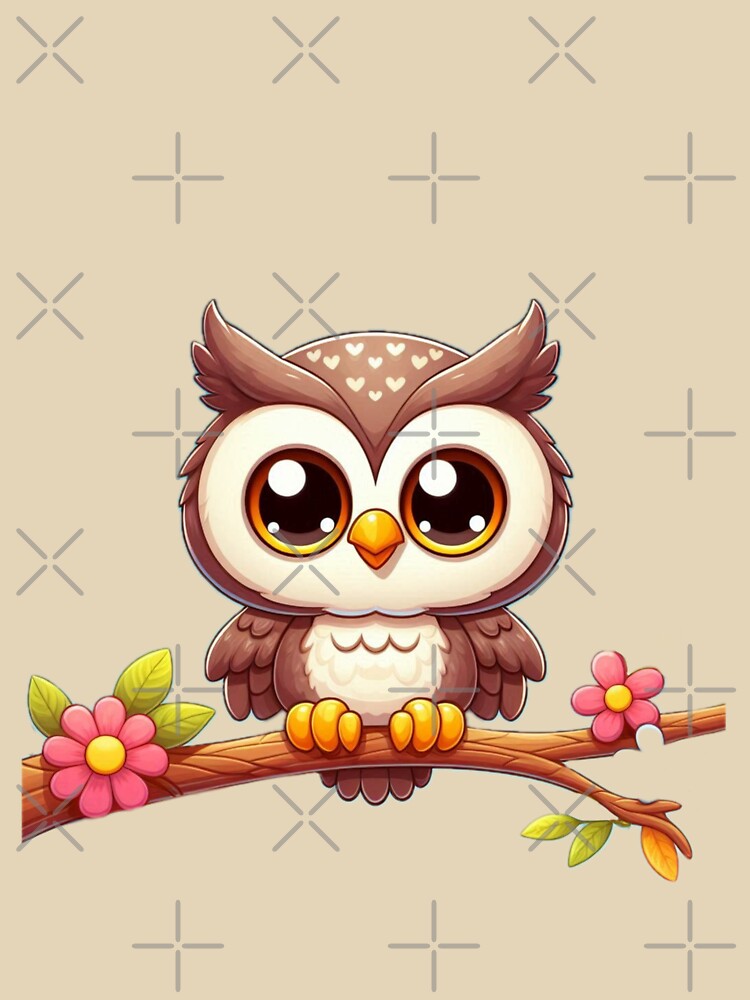 Cute Cartoon Owl by nada-art