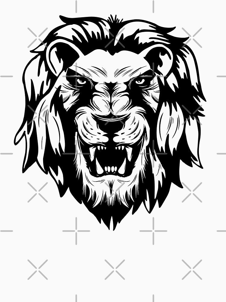 Lion head lion king animal designs by pnatasakol