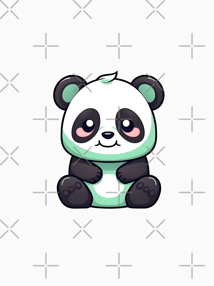 A CUTE PANDA CARTOON by infinitearte