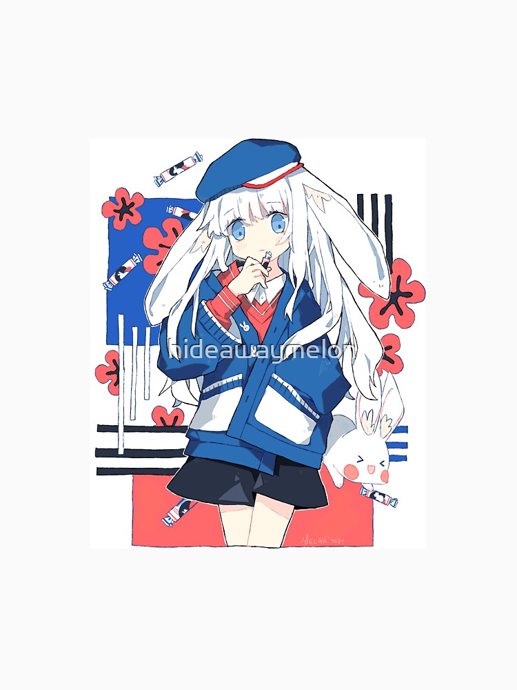 White Candy Rabbit by hideawaymelon
