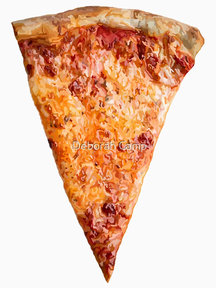 Plain Pizza Cheese Slice by Deborah Camp