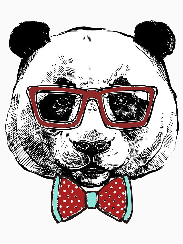 Pandas-Funny Panda by Mehdiibnezzyn