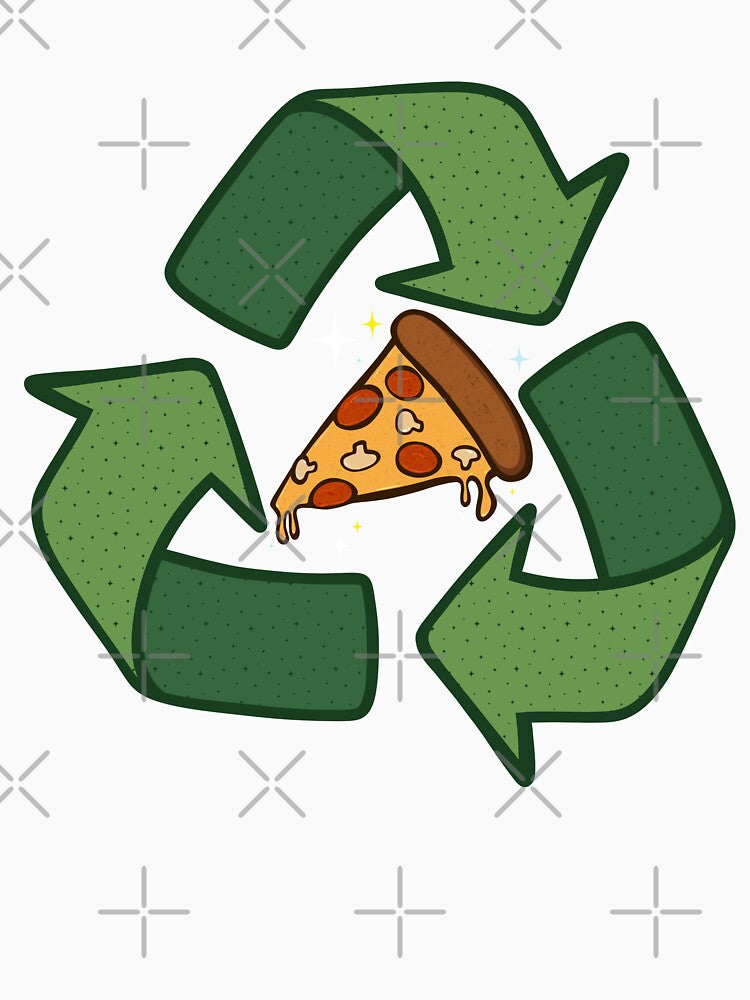 Recycle Pizza by Albert Diggs