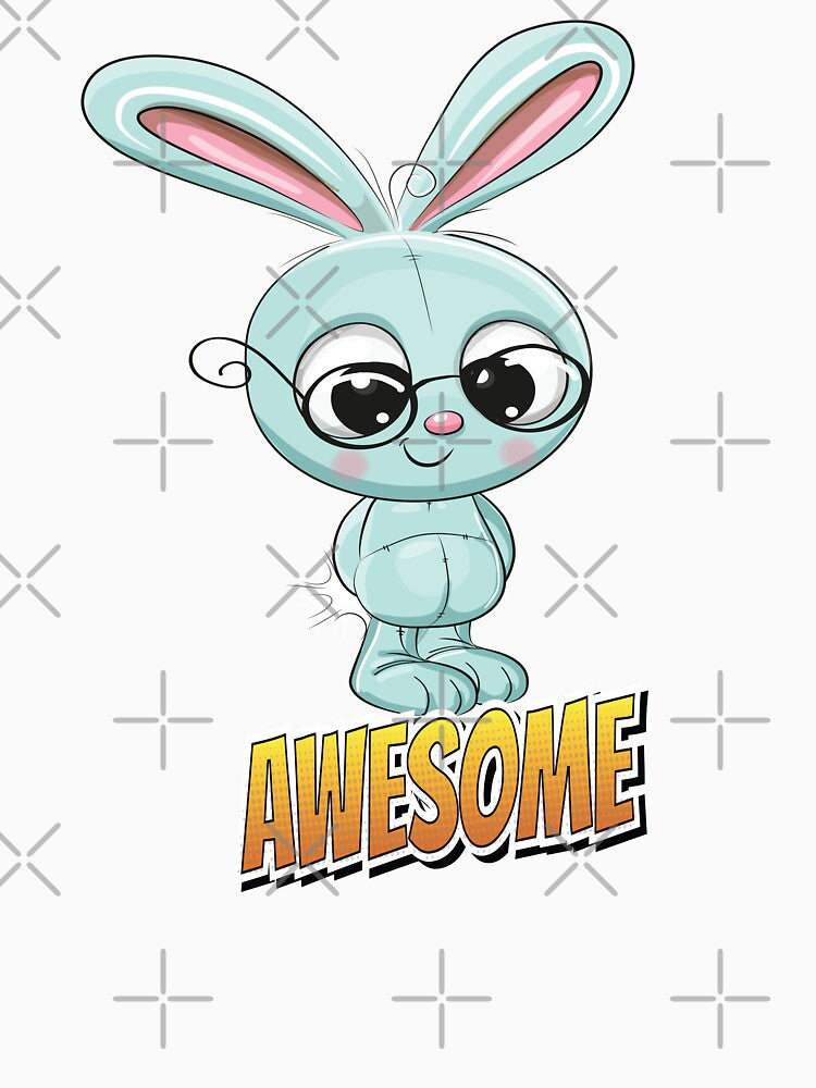 Bunny Rabbit Awesome Cute Kawaii Cartoon by FiveNiches