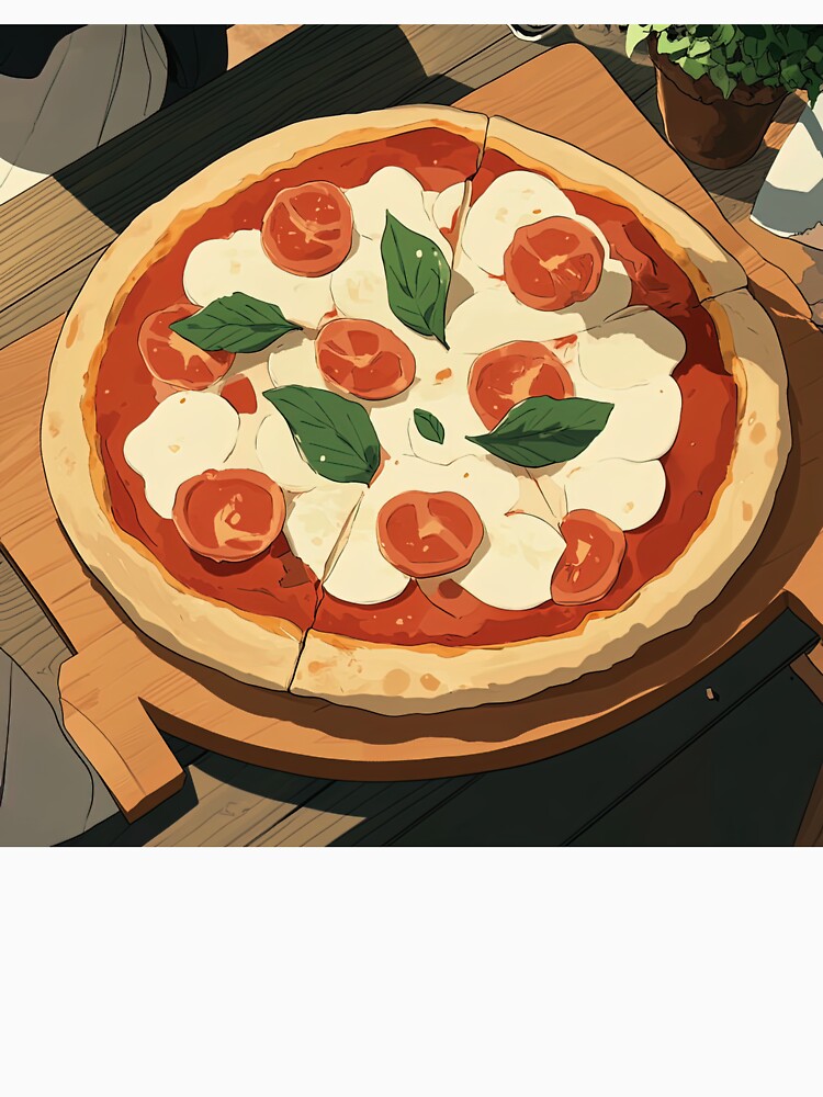 Pizza | Anime style by ComicsFactory