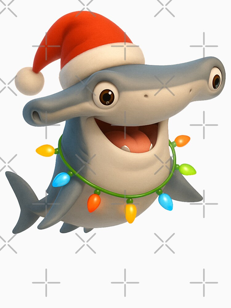 Christmas Hammerhead Shark by Sillytoe