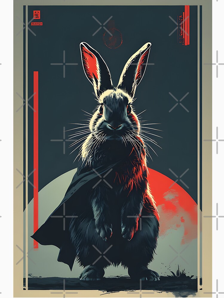 Black Rabbit Superhero by owi-art