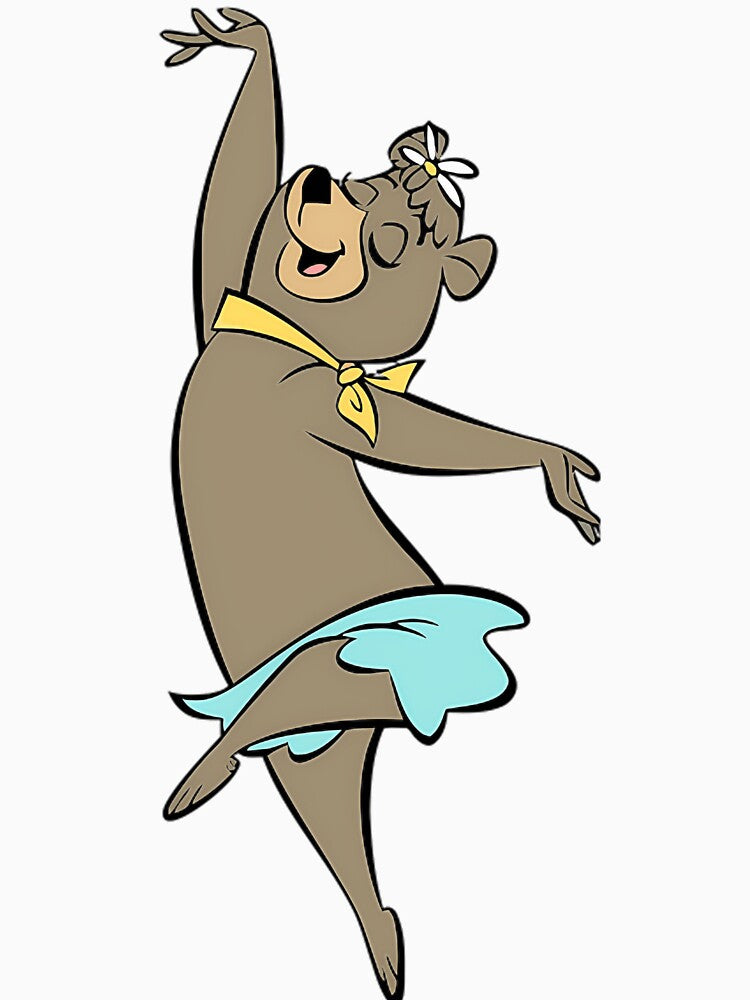 Vintage with Cartoon Food Picnic Bear Movie by ExistenceFletc