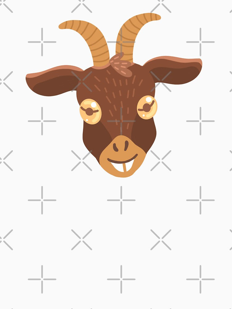 Happy goat face by jasmineberry