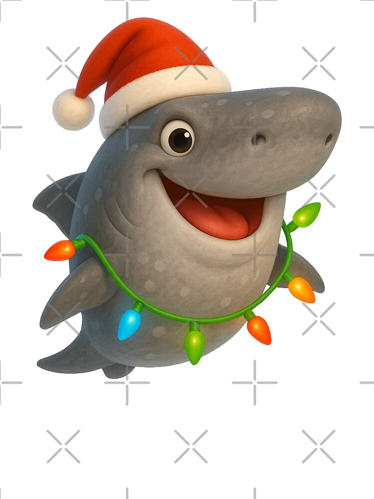 Christmas Greenland Shark by Sillytoe