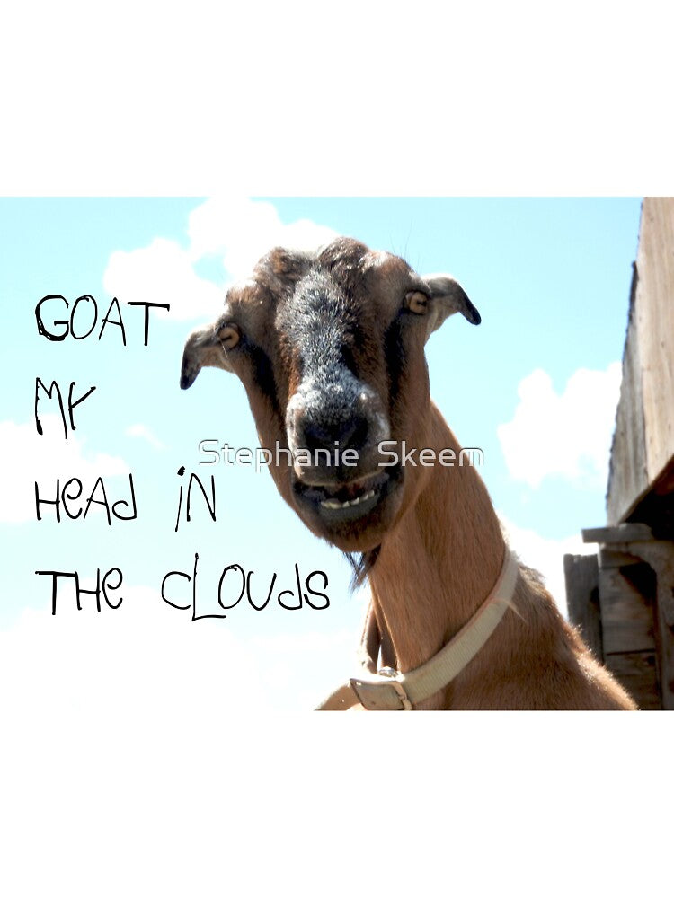 goat my head in the clouds, by Stephanie Skeem