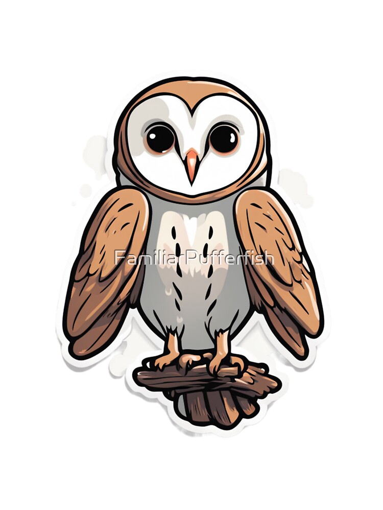 Little Barn Owl by FamiliarPufferfish