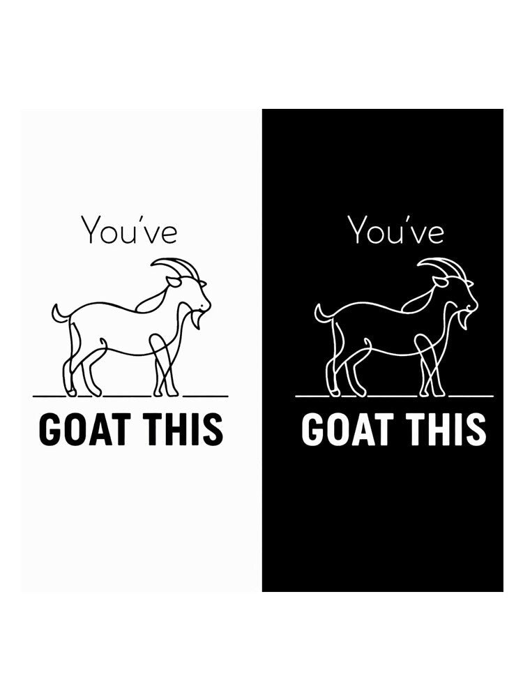 You've Goat This – Funny Goat Pun Animal Humor Design by rushaib