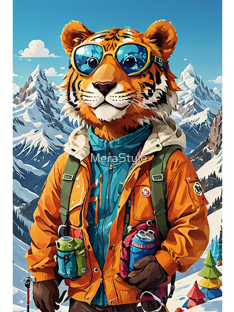 Tiger into Snow Hiking by MeraStyle