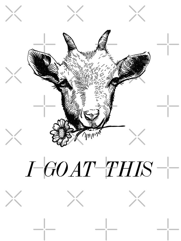 I Goat This! Cute Goat by Rebel-Design