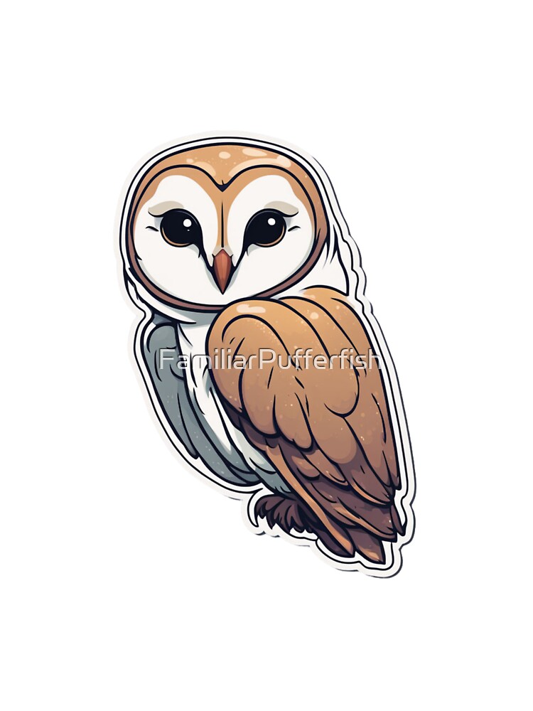 Attentive Barn Owl by FamiliarPufferfish