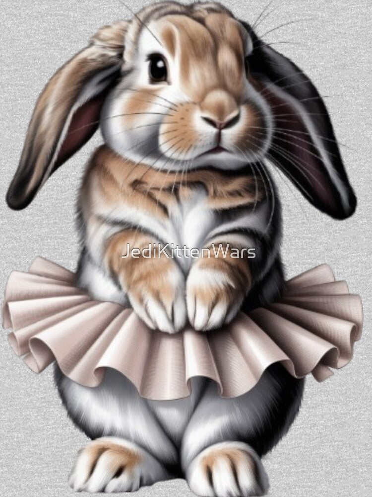 Loop Ear Bunny Rabbit Tutu Ballet Realism by JediKittenWars