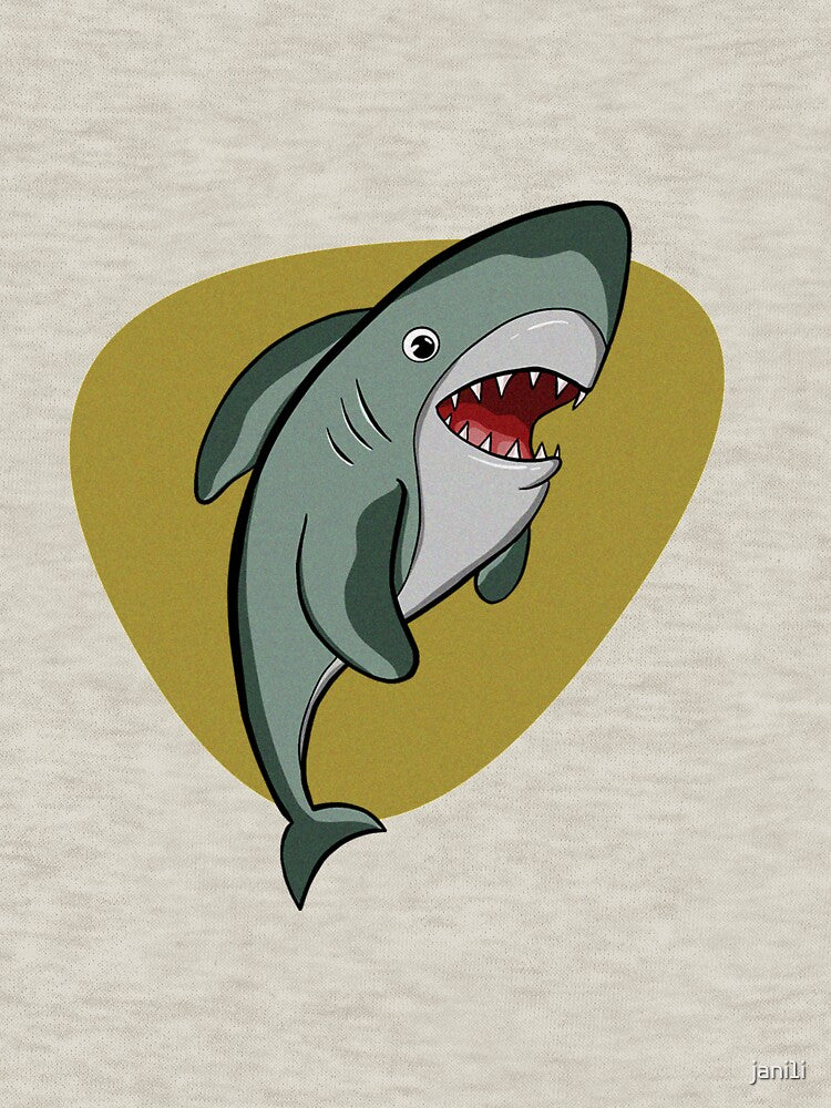 An innocent and adorable cute shark by jani1i