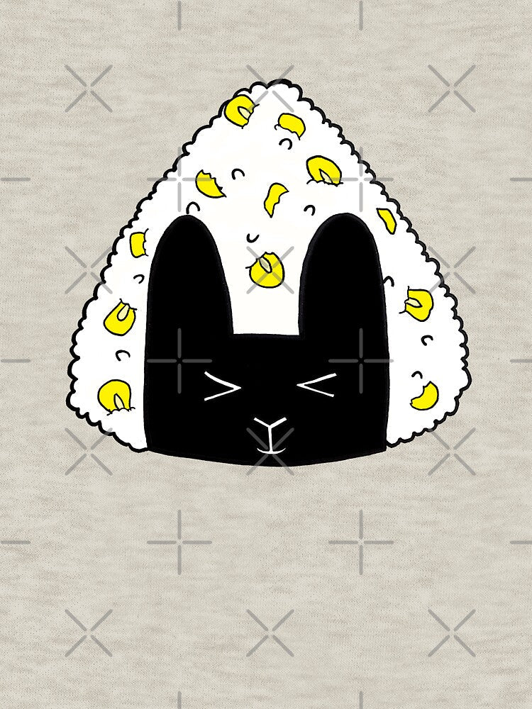 Rabbit Rice Ball Onigiri with Corn Design by Okashimai