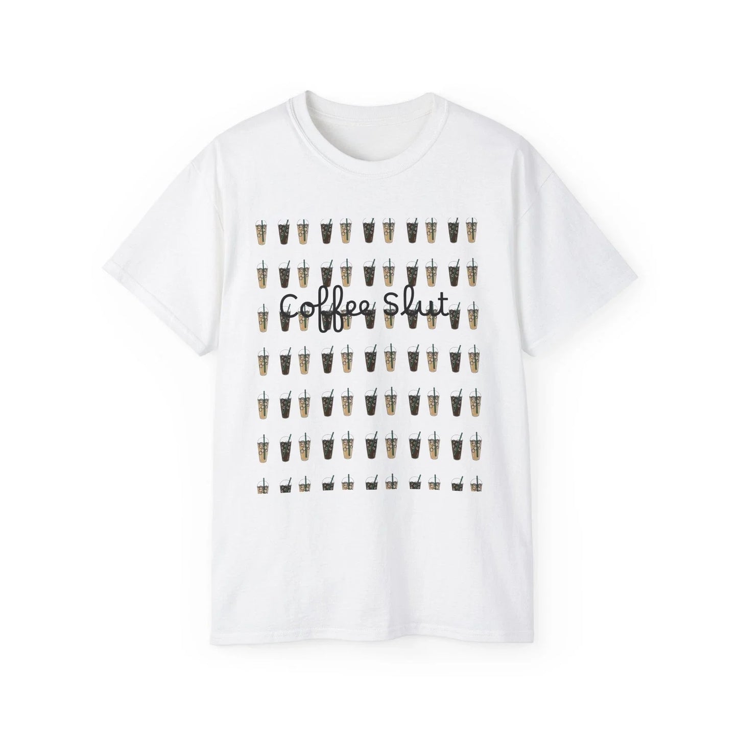 Coffee Slut Tshirt, Funny Graphic Tee, Novelty Shirt, Gift For Coffee Lovers
