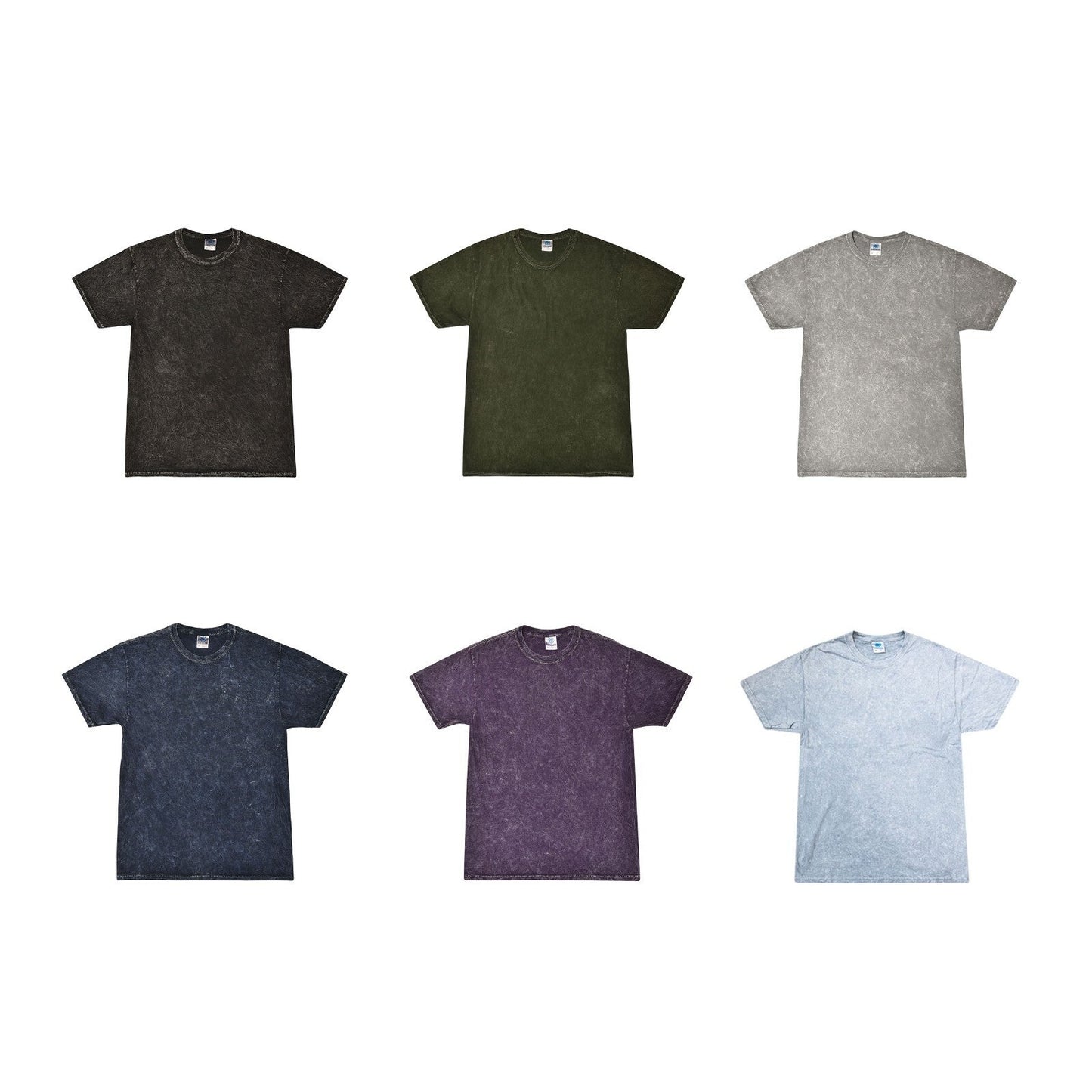 Vintage Short Sleeve T-Shirts Black Blue Purple Gray Silver Green Adult L Cotton