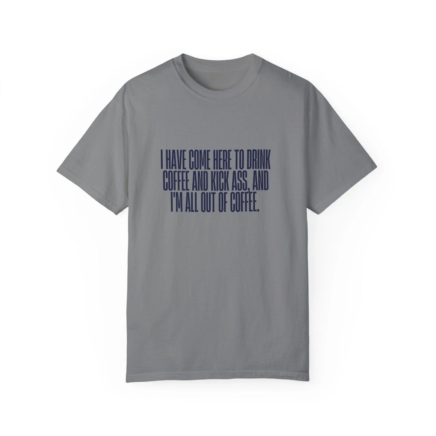 Funny Coffee Lover T-Shirt, Humorous Gift for Coffee Addicts, Unisex Tee