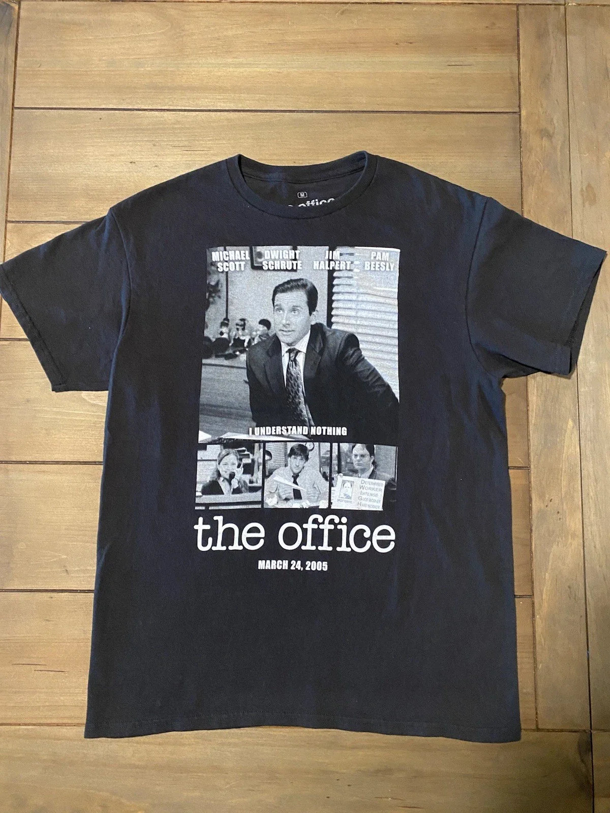 The Office Premier Day T Shirt March 24 2005 Black Size Medium Swag TV Merch