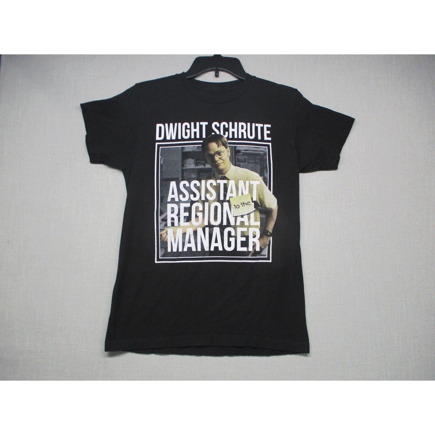 The Office Black Pop Culture Humorous Graphic Print T-shirt Unisex Size Small