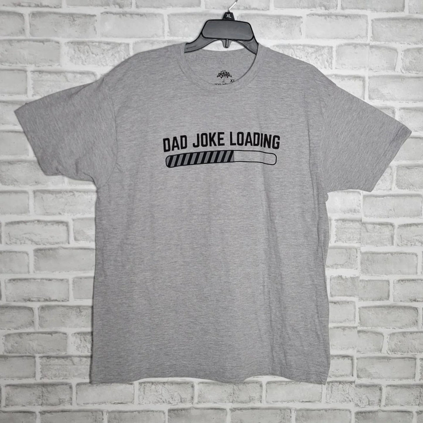Dad Joke Loading Gray T-shirt, size XL