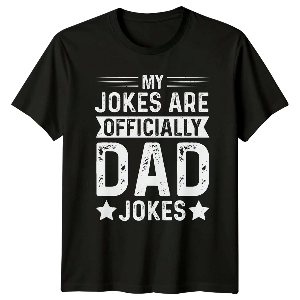 My Jokes Are Officially Mens T-Shirt Dad Jokes Fathers Day Gift For Him