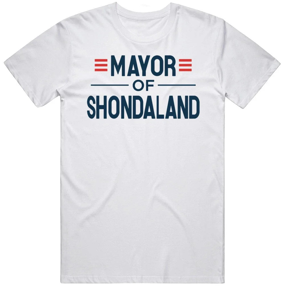 Mayor Of Shondaland Solar Opposites Funny Meme Gag Fan T Shirt