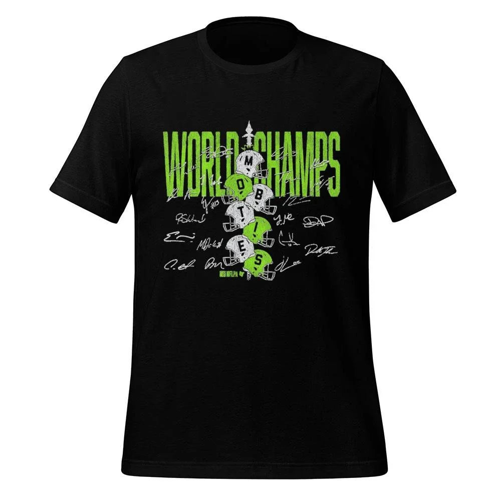 Seattle Football World Champs Helmet Stack Shirt
