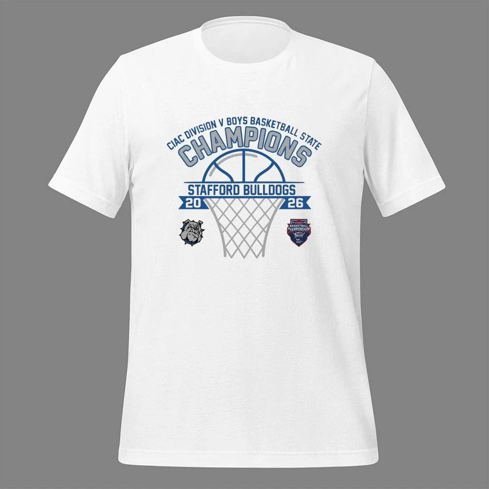 Stafford Bulldogs CIAC Division Champions Shirt