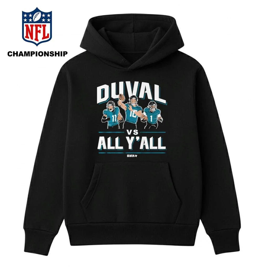 Trevor Lawrence, Travis Etienne, & Parker Washington Duval vs. All Y’all Shirt