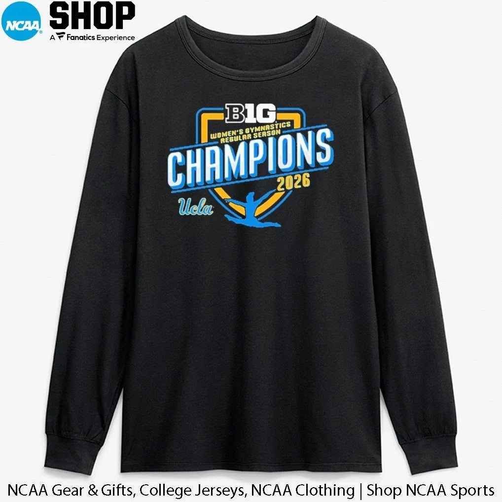UCLA Bruins 2026 Big Ten Women’s Gymnastics Regular Season Champions T-Shirt