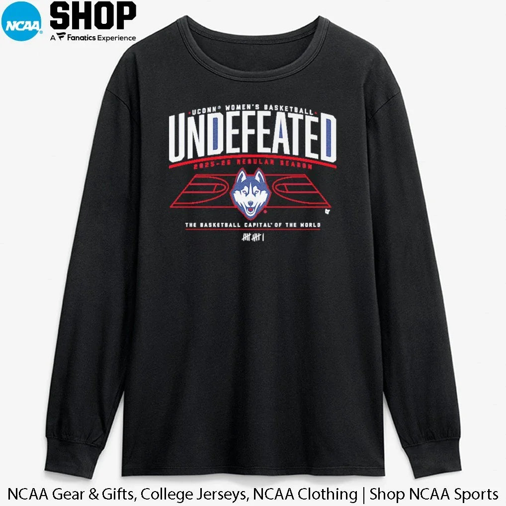 UConn Huskies WBB Undefeated T-Shirt