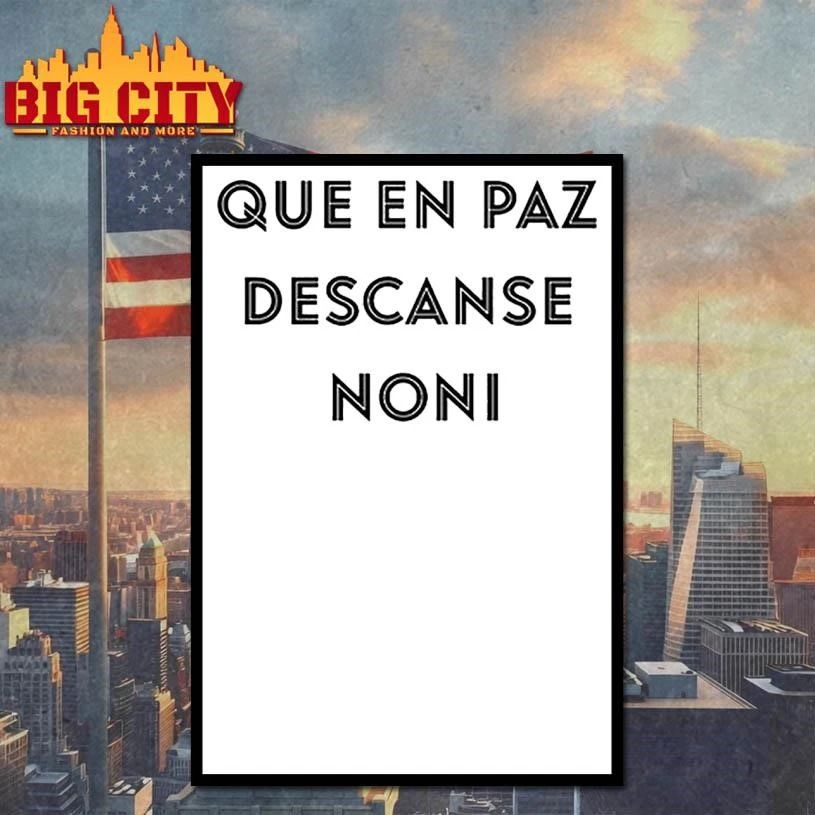 Que en paz descanse noni graphic shirt