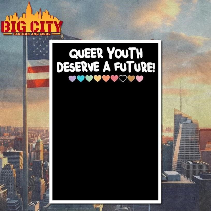 Queer Youth Deserve A Future Graphic Shirt