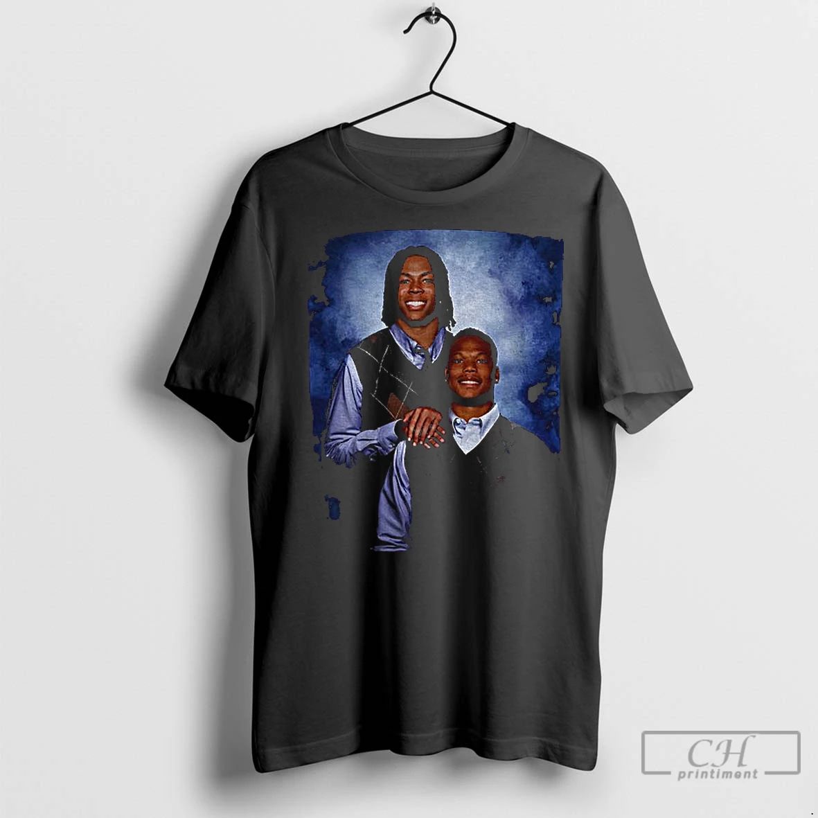 Classic David Montgomery And Jahmyr Gibbs Detroit Lions Football Step Brothers Vintage