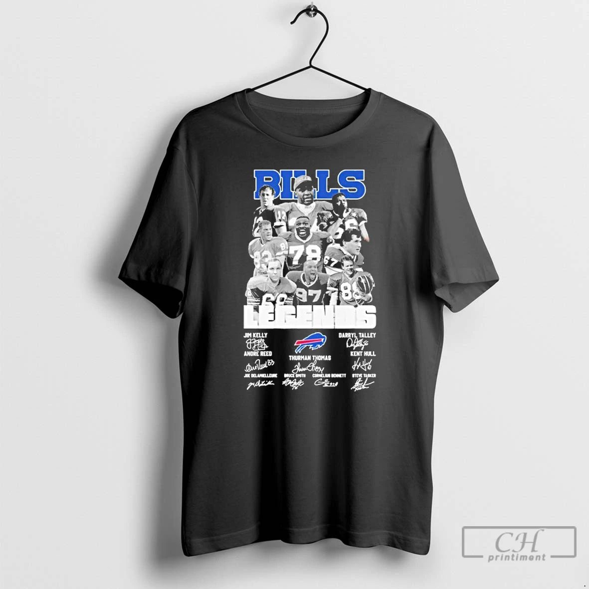 Classic Bills Player Legends Signature T Shirts