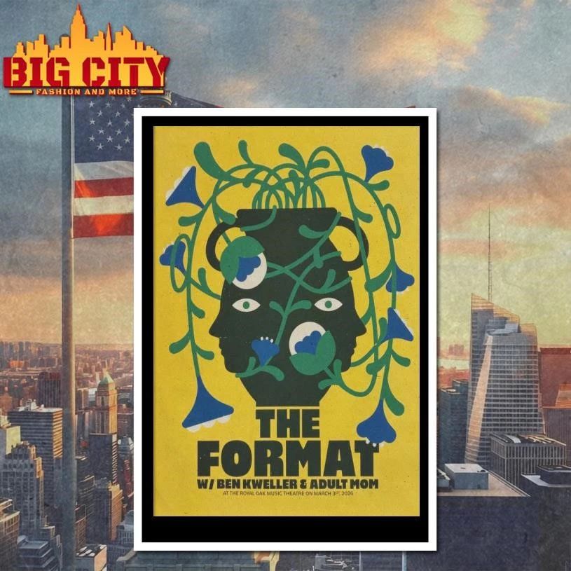 The Format Royal Oak Music Theatre March 31 2026 Poster Shirt