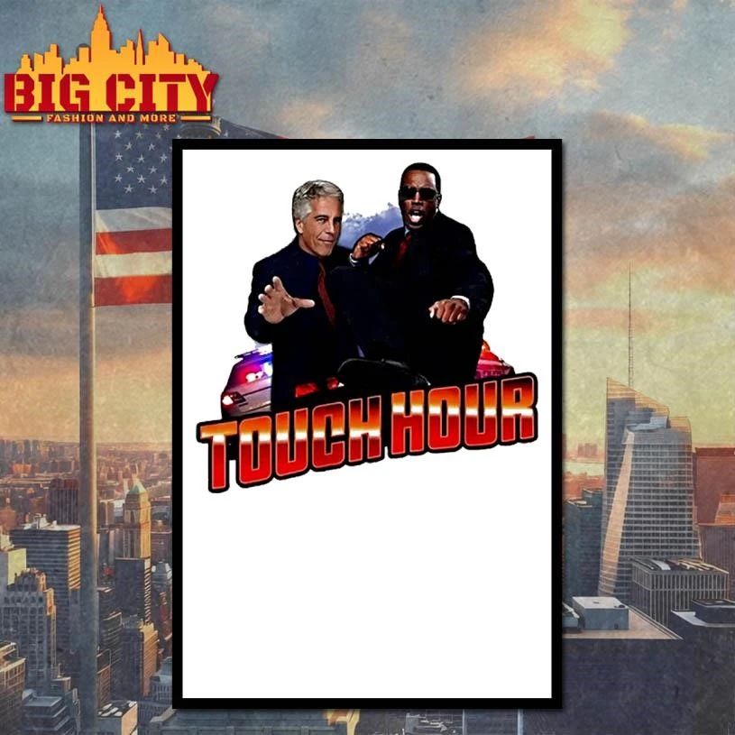 Touch Hour Epstein Diddy Graphic Shirt