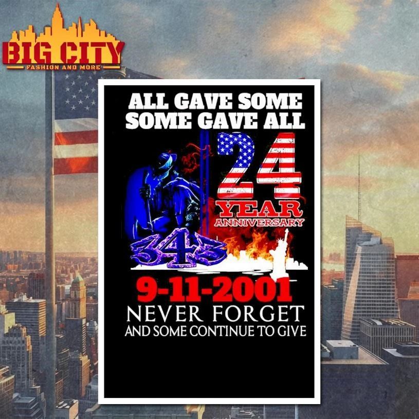 Never Forget 24 Years Anniversary Shirt