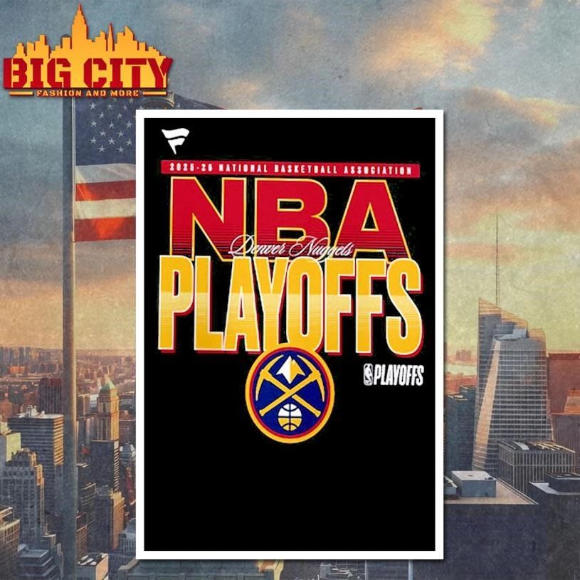 Denver Nuggets 2026 NBA Playoffs College Shirt