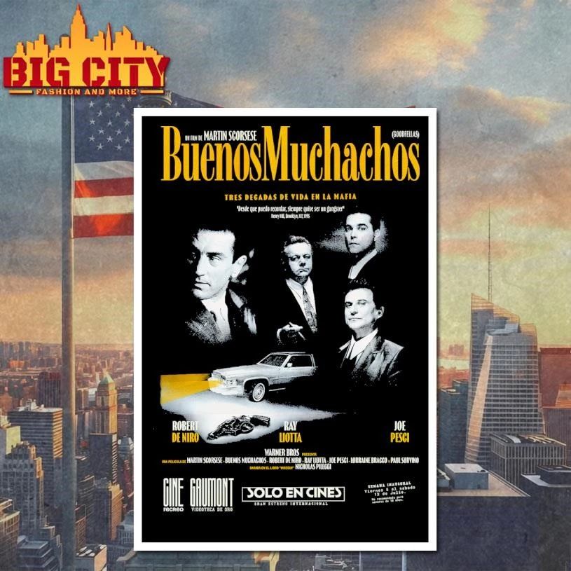 Goodfellas Martin Scorsese Buenos Muchachos Graphic Shirt