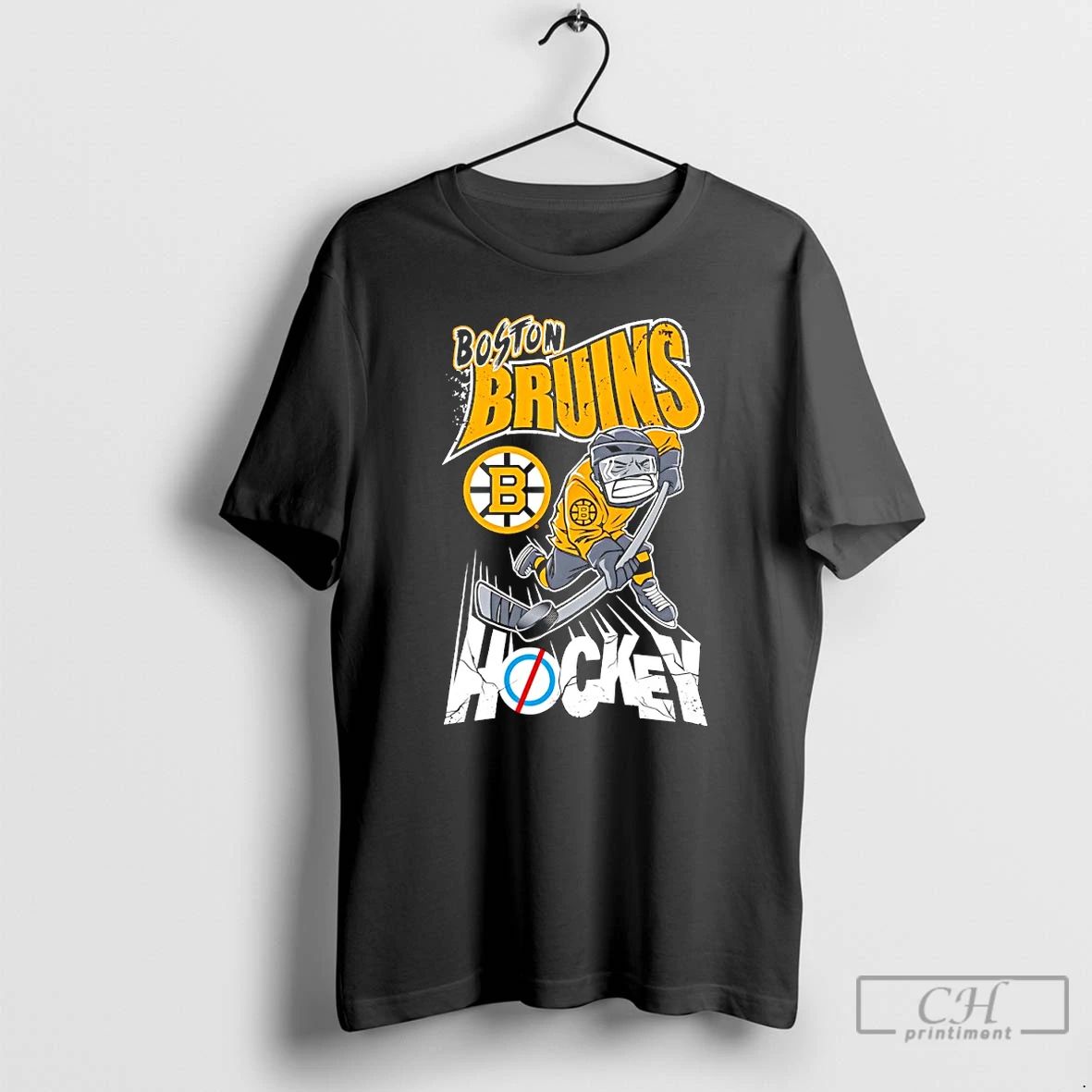 Classic Boston Bruins Hockey One Timer T Shirts