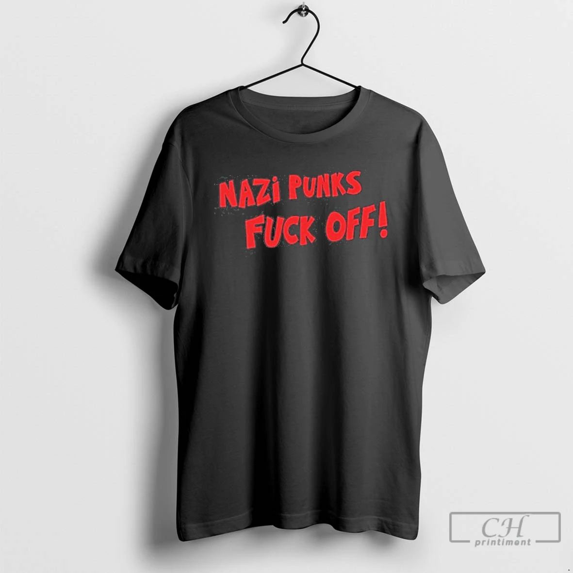 Classic Nazi Punks Fuck Off T Shirts