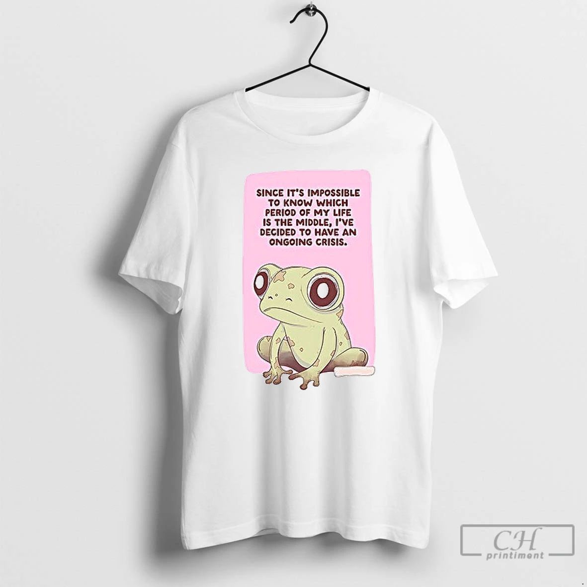 Classic Frog Since Its Impossible To Know Which Period Of My Life Is The Middle