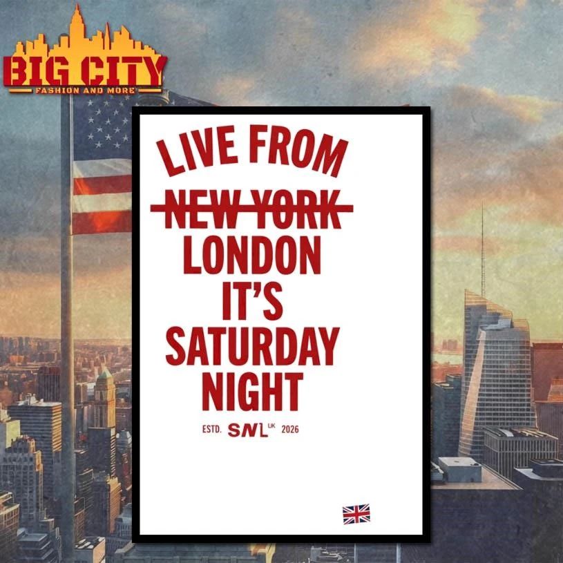 Live From London It’s Saturday Night SNL 2026 Shirt